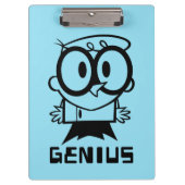 Porte-bloc Dexter "Genius" - Graphique en bref (Devant)