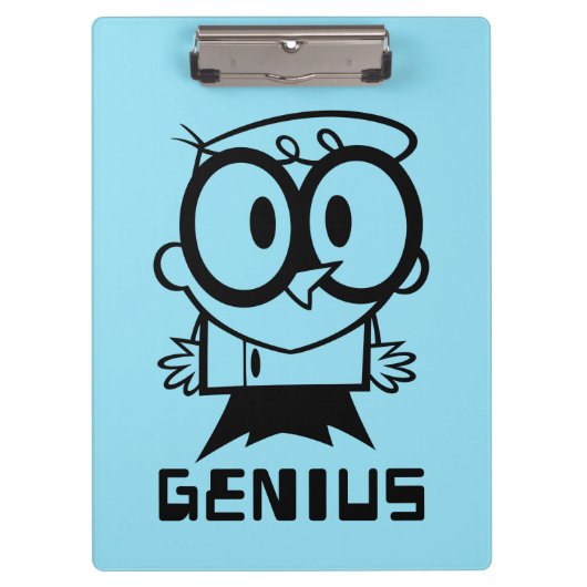 Porte-bloc Dexter "Genius" - Graphique en bref (Devant)