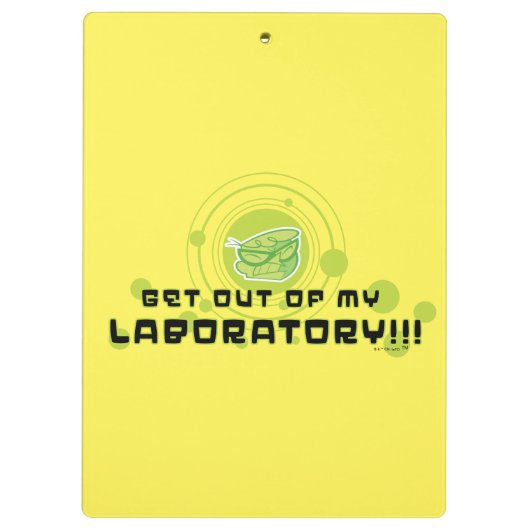 Porte-bloc Dexter - Sortez De Mon Laboratoire ! ! ! (Dos)