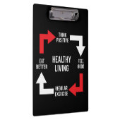 Porte-bloc Diagramme des modes de vie sains - Motivation de l (Swatch)