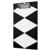 PORTE-BLOC DIAMANTS NOIRS ET BLANCS (Gauche)