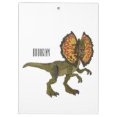 Porte-bloc Dilophosaurus dessin animé (Dos)