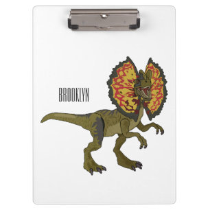 Porte-bloc Dilophosaurus dessin animé