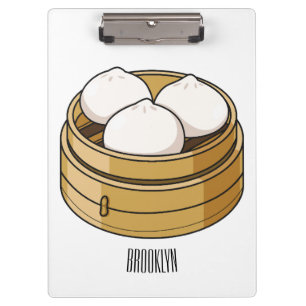Porte-bloc Dim sum dessin animé