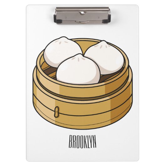Porte-bloc Dim sum dessin animé (Devant)