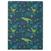 Porte-bloc Dino Doodle Silhouettes Enfants Dinosaur (Dos)