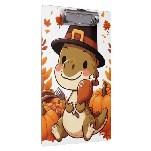 Porte-bloc Dinosaur de Thanksgiving mignon (Swatch)