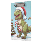 Porte-bloc Dinosaure sucre de canne de Noël mignon (Gauche)