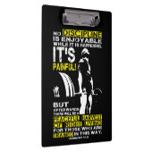 Porte-bloc DISCIPLINE - Motivation de l'entraînement de levag (Swatch)