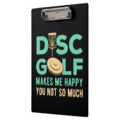 Porte-bloc Disk Golf Me Rend Heureux (Gauche)