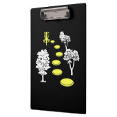 Porte-bloc Disque Golf Woods Disk Golfer cadeau (Gauche)