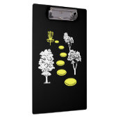 Porte-bloc Disque Golf Woods Disk Golfer cadeau (Swatch)