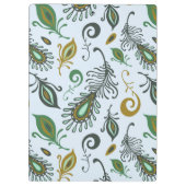 Porte-bloc Diverses plumes colorées (Dos)