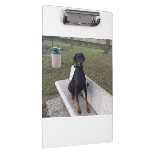 Porte-bloc doberman pinting (Swatch)