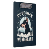 Porte-bloc Doberman Wonderland - Thème Amoureux des chiens en (Swatch)