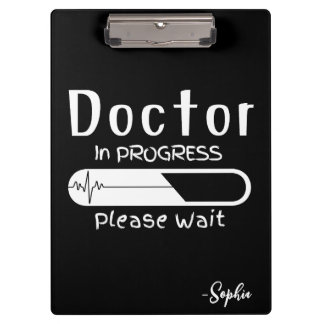 Porte-bloc Docteur en cours