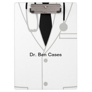 Porte-bloc Docteur Médicale Acrylic Clipboard de thème