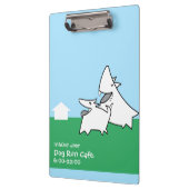 Porte-bloc Dog Run Cafe (Gauche)