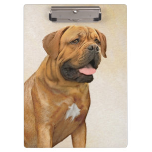 Porte-bloc Dogue de Bordeaux Peinture - Cute Original Chien A