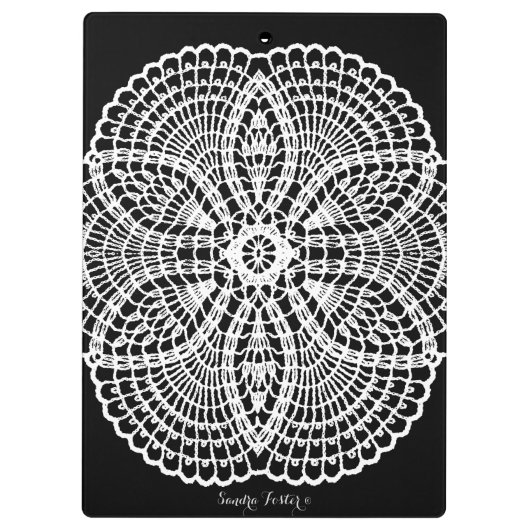 Porte-bloc Doily Art (Dos)