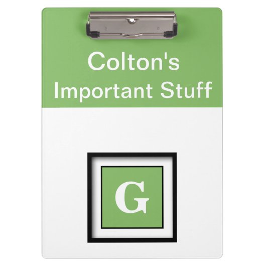 Porte-bloc Dollar Bill Top Monochromatique (Devant)