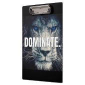 Porte-bloc Dominer - Motivation Lion (Gauche)