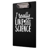 Porte-bloc Don de scientifique | J'Aime Vraiment La Science (Gauche)