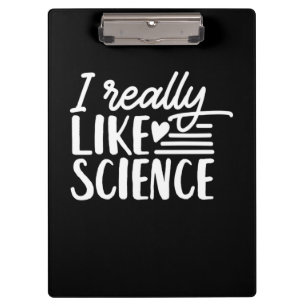 Porte-bloc Don de scientifique J'Aime Vraiment La Science
