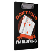 Porte-bloc Dont fold Poker (Swatch)