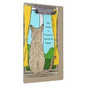 Porte-bloc Dos de confiance de chat ou fou (Swatch)