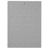 Porte-bloc Double blanc de Grey stripes (Dos)