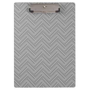 Porte-bloc Double blanc de Grey stripes