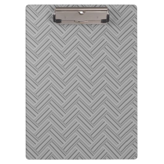 Porte-bloc Double blanc de Grey stripes (Devant)