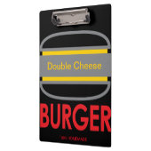 Porte-bloc Double Cheese Burger Icon Fun (Gauche)
