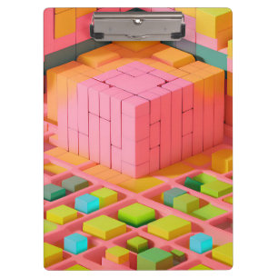 Porte-bloc Douceur aux couleurs vives