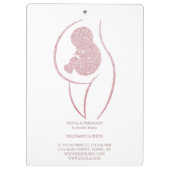 Porte-bloc Doula & Birth Coach Custom (Dos)