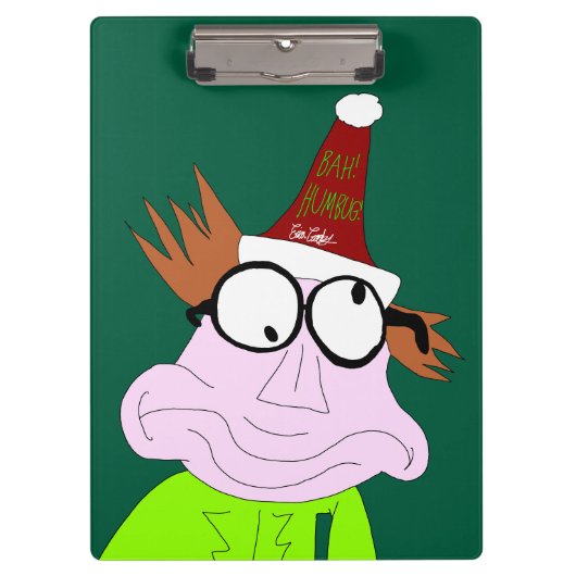 Porte-bloc Dr. LeBrick Bah Humbug Noël (Devant)