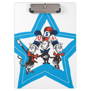 Porte-bloc Dr. Seuss   Chapeaux graphiques Little Cats USA