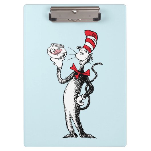 Porte-bloc Dr Seuss | Chat dans le Casquette & Krinklebine (Devant)