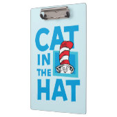 Porte-bloc Dr Seuss | Chat dans le logo du Casquette (Gauche)