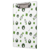 Porte-bloc Dr Seuss | Chat dans le Motif Casquette Clover (Gauche)