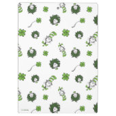 Porte-bloc Dr Seuss | Chat dans le Motif Casquette Clover (Dos)