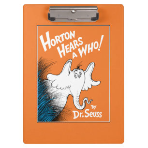 Porte-bloc Dr. Seuss Horton entend un Qui le Livre