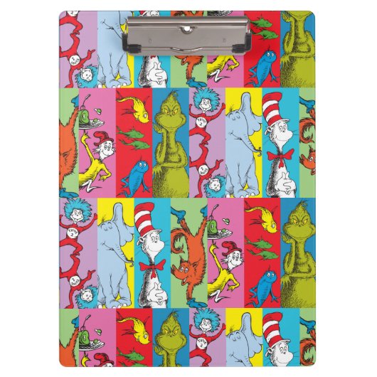 Porte-bloc Dr. Seuss | Tranche de personnage (Devant)