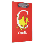 Porte-bloc Dr Seuss's ABC : Letter C - White | Add Your Name (Swatch)