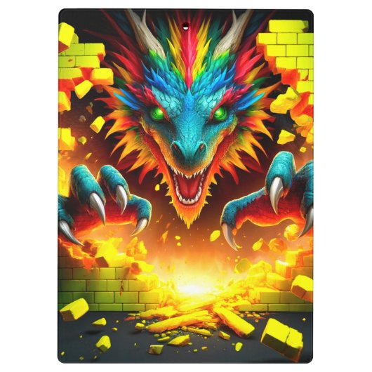 Porte-bloc Dragon (Dos)