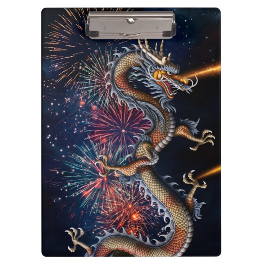 Porte-bloc Dragon Chinois (Devant)