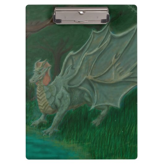 Porte-bloc Dragon de marais (Devant)