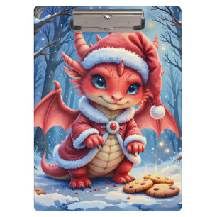 Porte-bloc dragon de Noël, trop mignon pour être arrêté,
