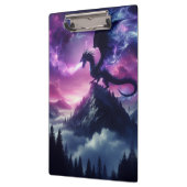 Porte-bloc Dragon Éthéré Sombre et Médiéval (Gauche)
